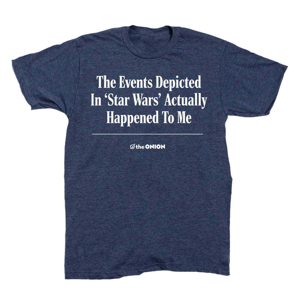 'The Events Depicted In 'Star Wars' Headline T-Shirt - Image 2