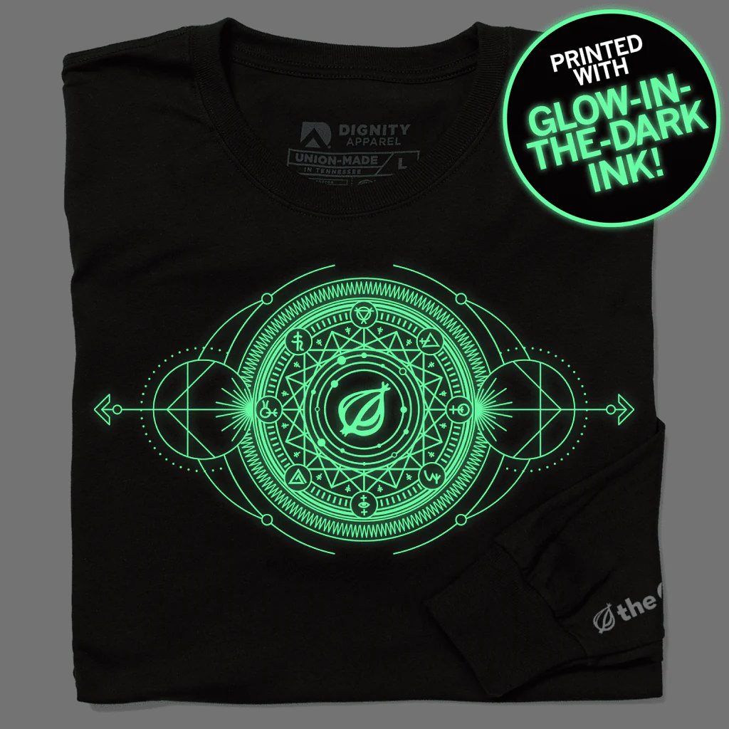 The Onionati Glow In The Dark Long Sleeve Shirt - Image 4
