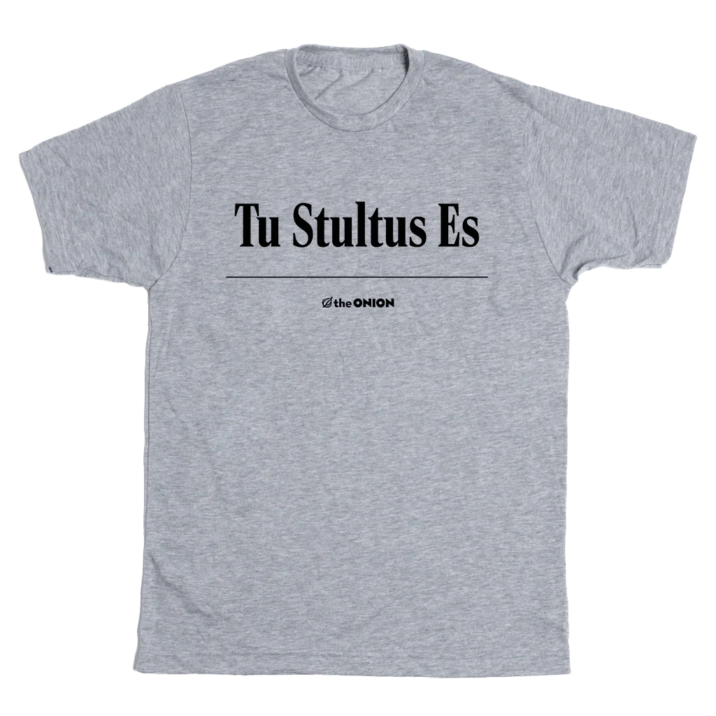 'Tu Stultus Es' T-Shirt - Image 2